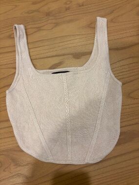 House of Harlow cream top